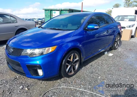 2010 Kia Forte Koup Sx from USA, damaged, VIN KNAFW6A33A5170651